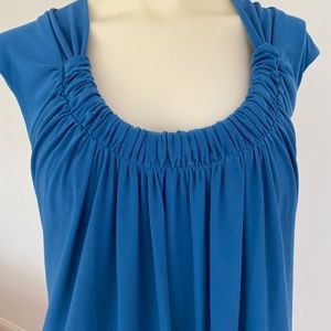 Evan Picone blue summer dress